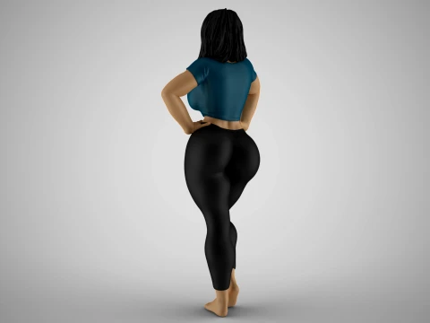 Headstrong Woman 3D Print Model