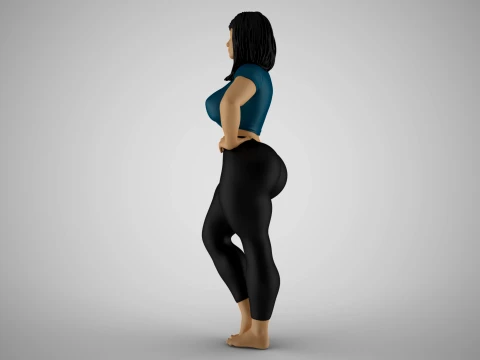 Headstrong Woman 3D Print Model