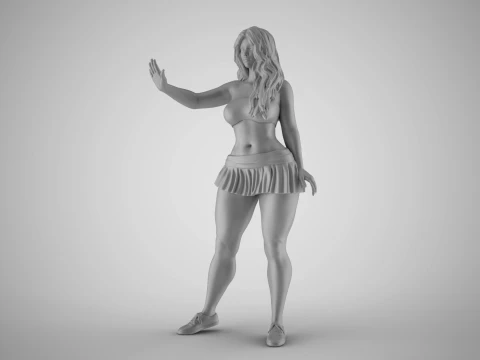 Girl Rejection 3D Print Model