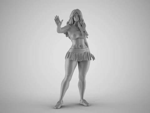 Girl Rejection 3D Print Model