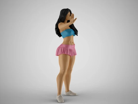 Girl Rejection 3D Print Model