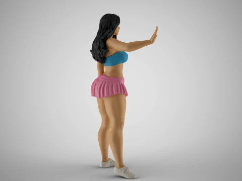 Girl Rejection 3D Print Model