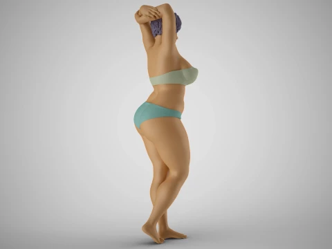 Seditious Woman 5 3D Print Model