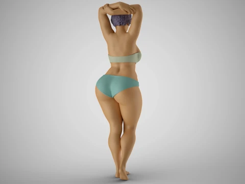 Seditious Woman 5 3D Print Model