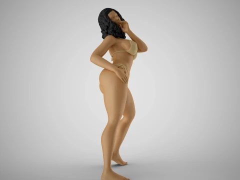 Silent Flirting 3D Print Model
