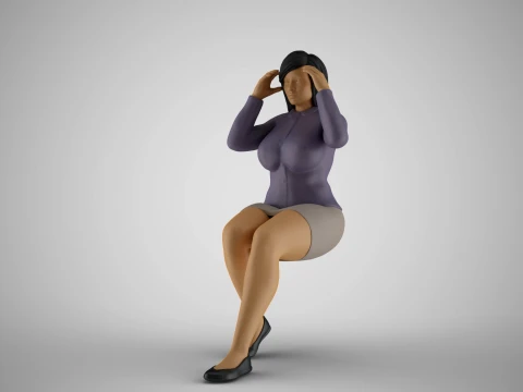 Power of Focused 3D Print Model