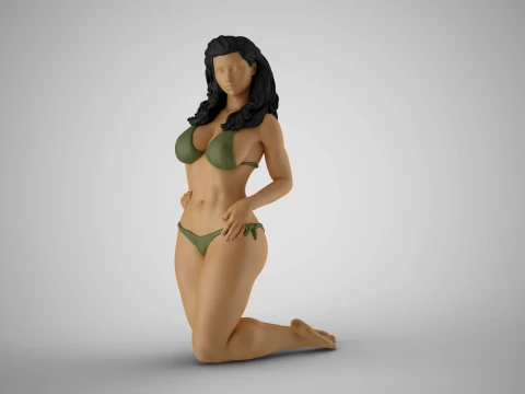 Beaut&eacute; rare 4 Modèles 3D en vedette