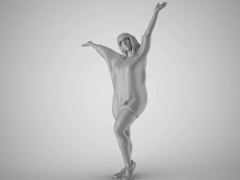 Girl Next Door to Come Suddenly 3D Print Model