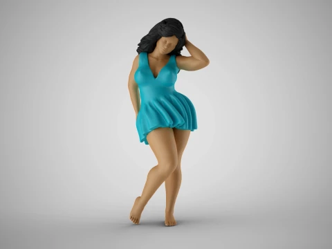 Bashfulness 3D Print Model