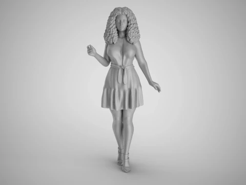 Captive Beauty 2 3D Print Model