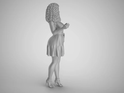 Captive Beauty 2 3D Print Model