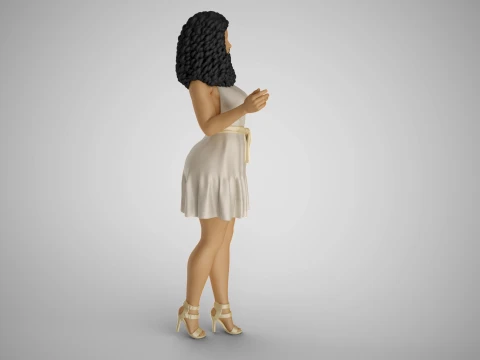 Captive Beauty 2 3D Print Model