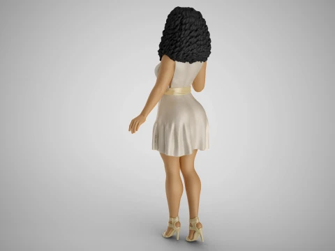 Captive Beauty 2 3D Print Model