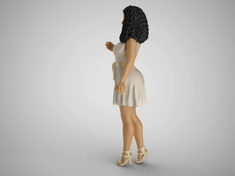 Captive Beauty 2 3D Print Model