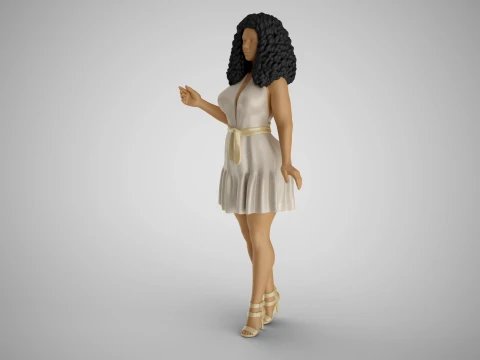 Captive Beauty 2 3D Print Model