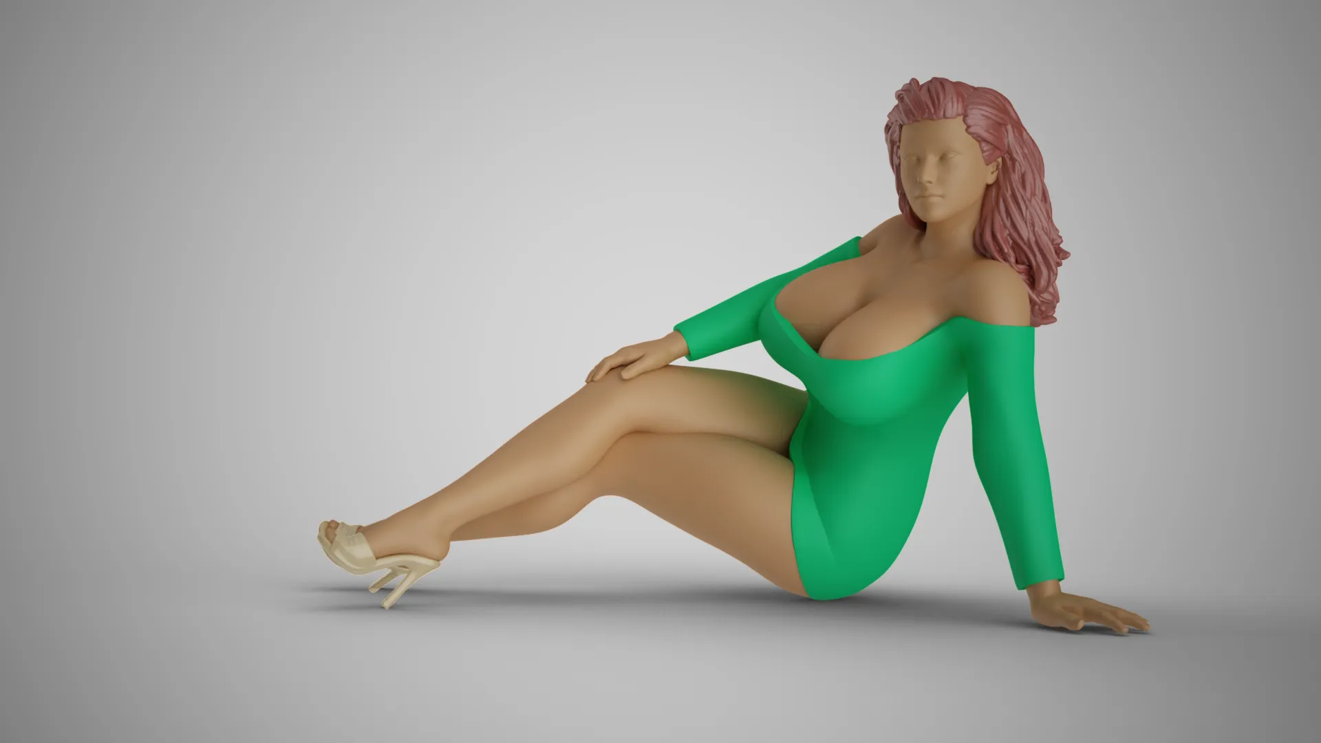 Rare Beauty 3D Print Model .c4d .max .obj .3ds .fbx .stl .blend