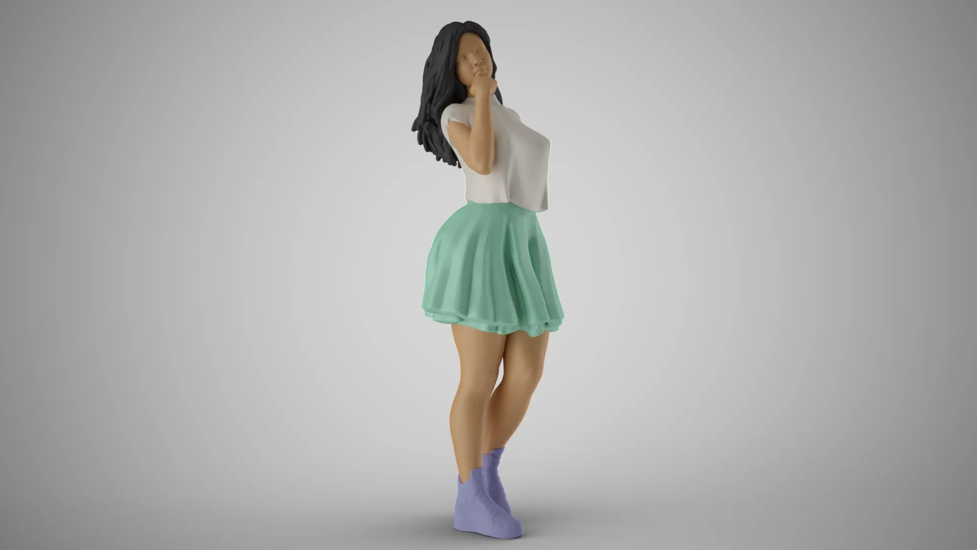 Teenage Fever 3D Print Model .c4d .max .obj .3ds .fbx .stl .blend 