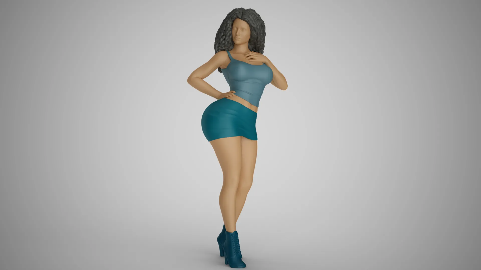 Teenage Fever 2 3D Print Model .c4d .max .obj .3ds .fbx .stl .blend