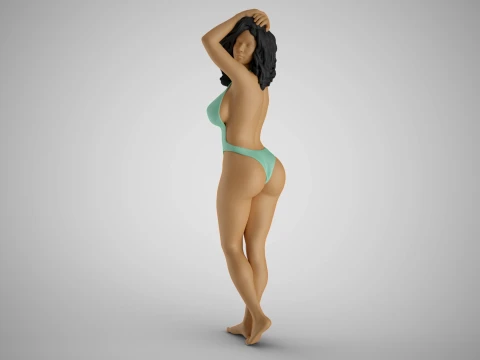 Unchained Woman 8 Model do druku 3D