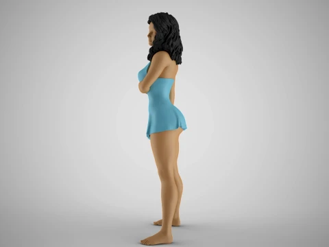 Unchained Woman 7 3D Print Model