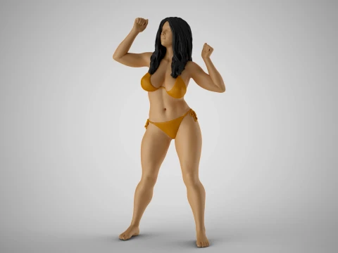 Unchained Woman 5 Model do druku 3D