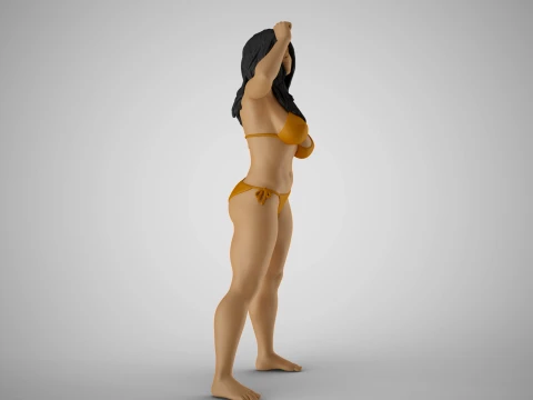 Unchained Woman 5 3D Print Model