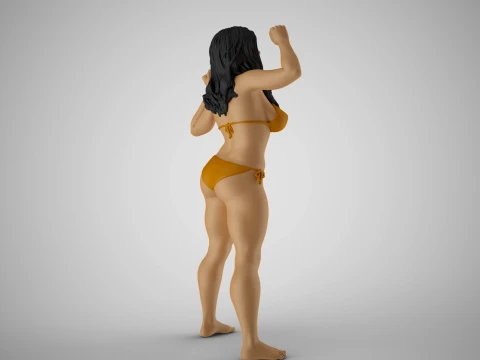 Unchained Woman 5 3D Print Model