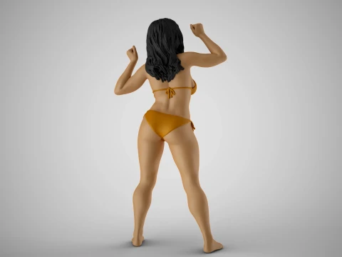 Unchained Woman 5 3D Print Model