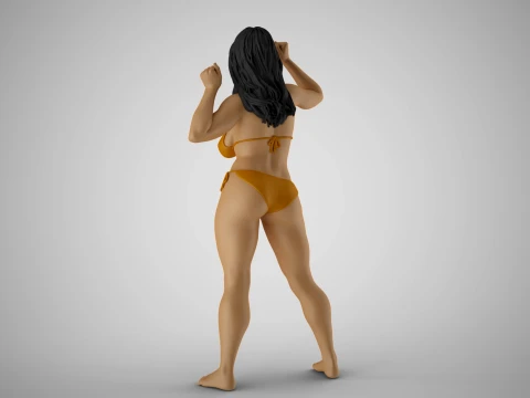Unchained Woman 5 3D Print Model