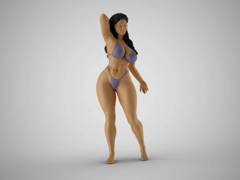 Unchained Woman 9 Model do druku 3D