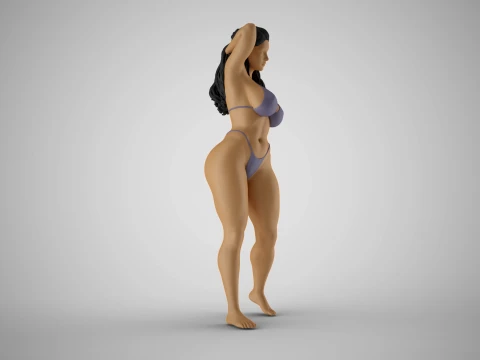 Unchained Woman 9 3D Print Model