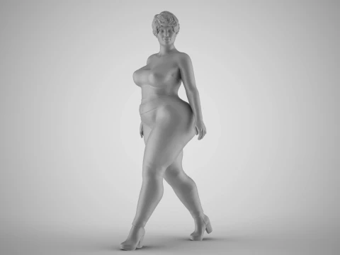 Sumptuous Woman 3D Print Model
