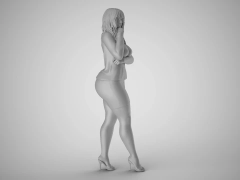 Captive Beauty 3D Print Model