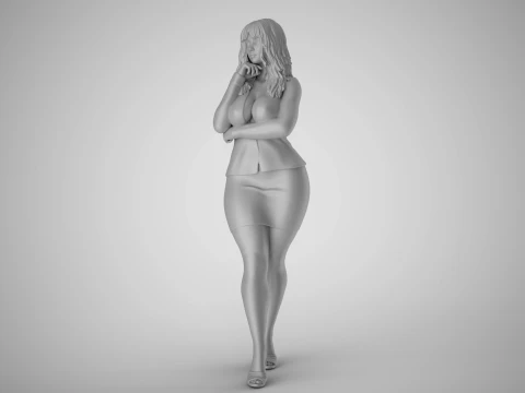 Captive Beauty 3D Print Model