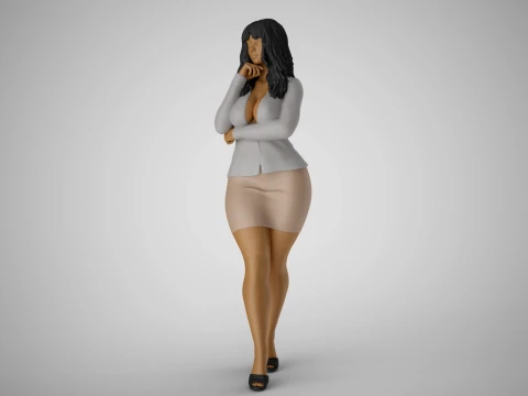 Captive Beauty 3D Print Model