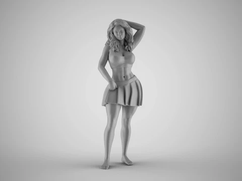 Unchained Woman 10 3D Print Model
