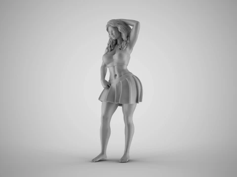 Unchained Woman 10 3D Print Model