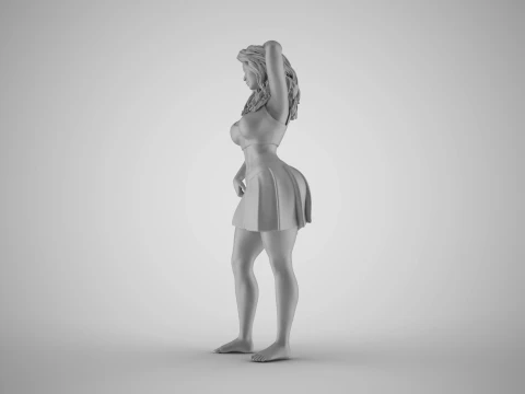 Unchained Woman 10 3D Print Model
