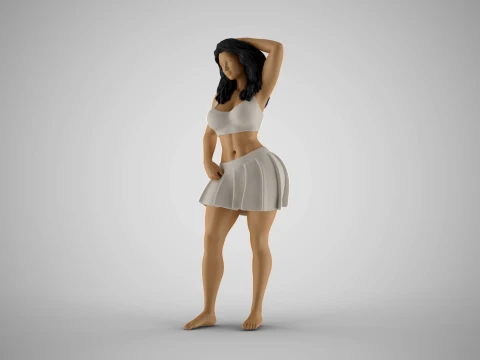 Unchained Woman 10 3D Print Model