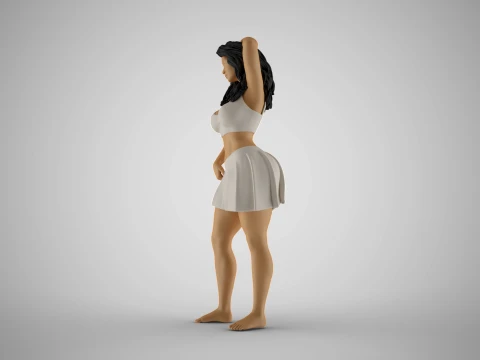 Unchained Woman 10 3D Print Model
