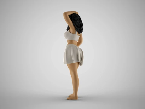 Unchained Woman 10 3D Print Model