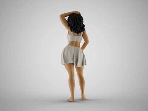 Unchained Woman 10 3D Print Model
