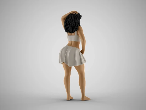 Unchained Woman 10 3D Print Model