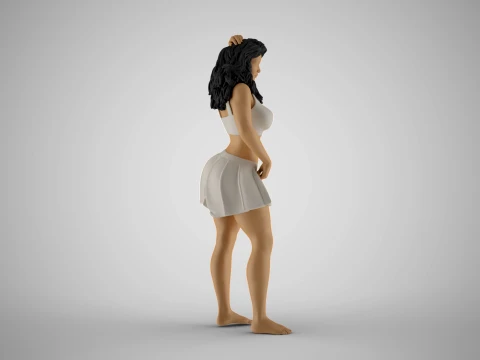 Unchained Woman 10 3D Print Model