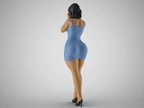 Woman Wants Peace 3D Print Model