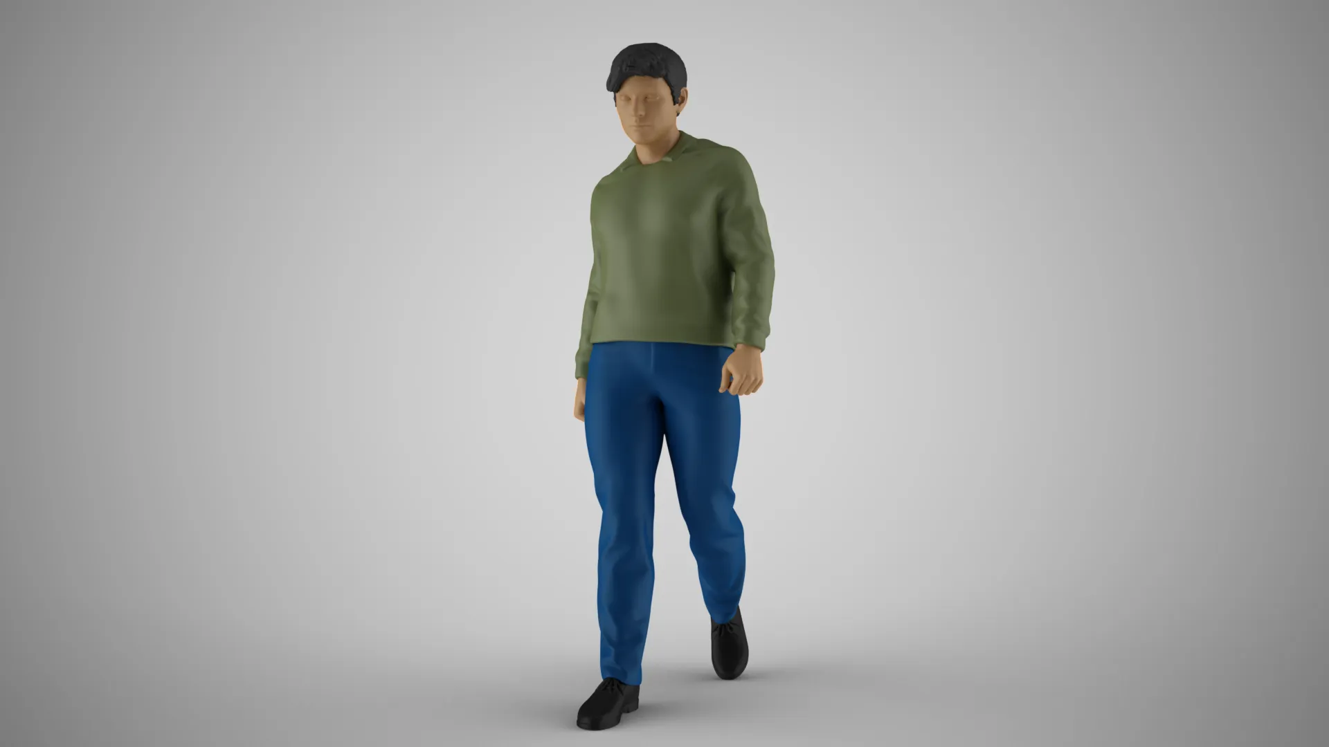 Charismatic 3D Print Model .c4d .max .obj .3ds .fbx .stl .blend 