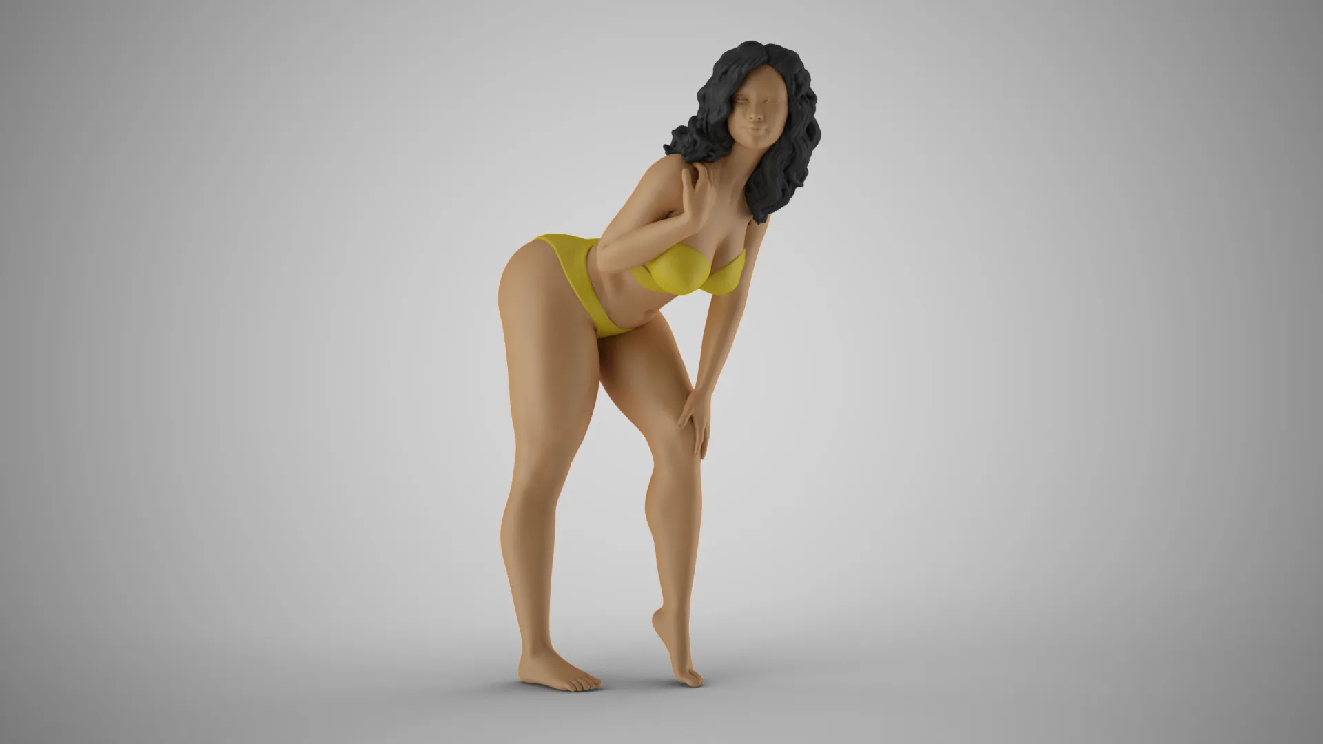 Loveliness 8 3D Print Model .c4d .max .obj .3ds .fbx .stl .blend 