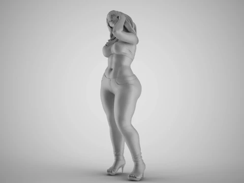 Hidden Beauty 3 3D Print Model