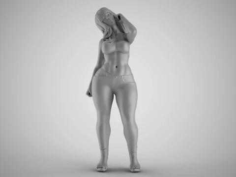Hidden Beauty 3 3D Print Model