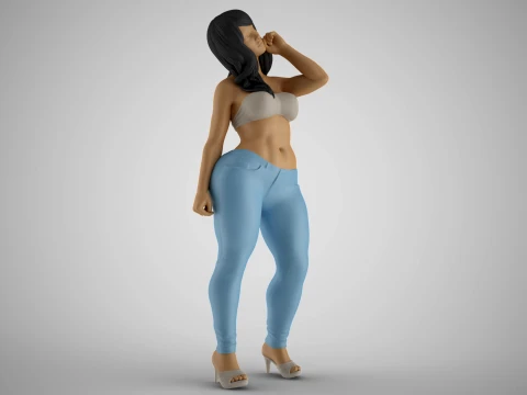 Hidden Beauty 3 3D Print Model